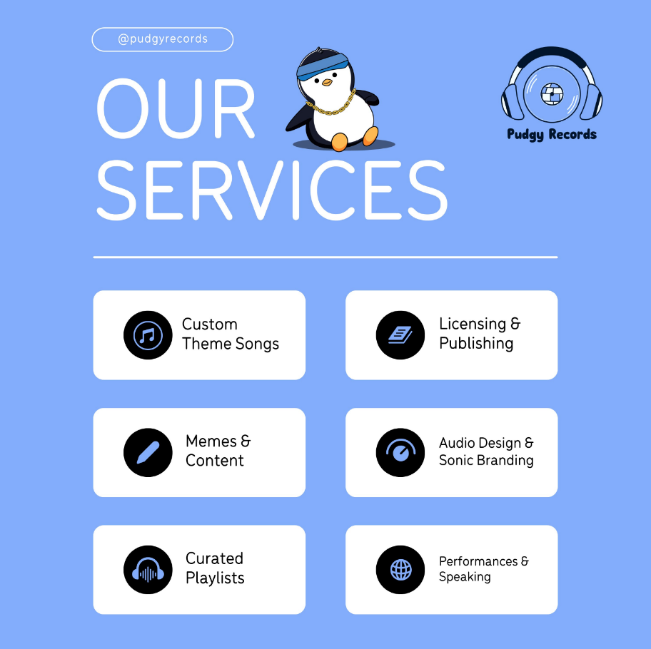 Pudgy Penguins launches music label as PENGU price eyes a breakout - 1